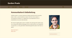 Desktop Screenshot of gordonpraxis.de